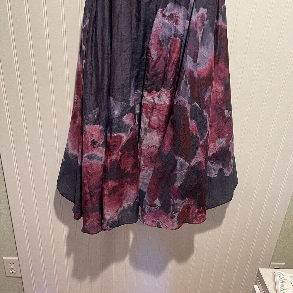 Lela Rose Neiman Marcus Floral Silk Dress Size 2 - Picture 9 of 9